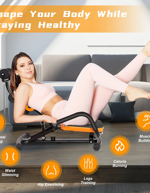 Load image into Gallery viewer, Core Ab Trainer Bench Abdominal Stomach Exerciser Workout Gym Fitness Machine
