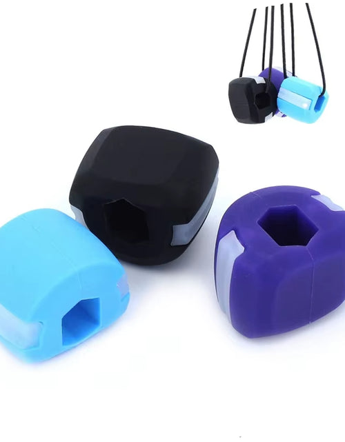 Load image into Gallery viewer, Silica Gel Face Fitness Ball Jaw Exerciser Facial Toner Reduce Double Chin Relax Ball Gym Fitness Training Jawline Simulator
