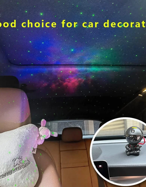 Load image into Gallery viewer, Astronaut Galaxy Projector, 8 Nebula Effects Galaxy Star Projector with Smare Remote Control, 360° Rotation Night Light for Valentines Day Gift/Birthday Gifts for Family, Friends
