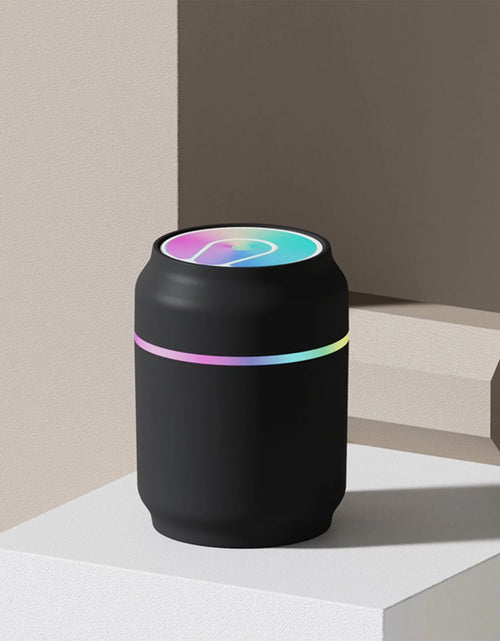 Load image into Gallery viewer, Cool Mini Aromatherapy Humidifier, USB 2 Gear Desktop Cute Humidifier with LED Ambient Light for Car, Office, Bedroom&amp;Living Room
