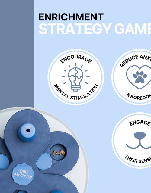 Load image into Gallery viewer, Dog Activity Flower Strategy Game, Level 3, Advanced Dog Puzzle Toy, Treat Dispenser
