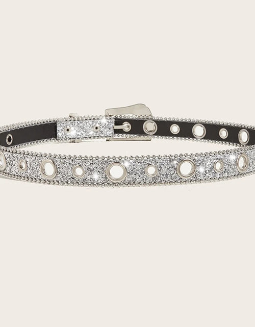 Load image into Gallery viewer, ✪ Crystal Belt Jean Belt Bling Rhine Belt Women Fashion Cowgirl Western Rhine Waistband Rhine Waist Belt
