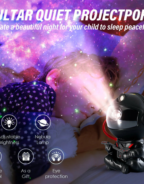 Load image into Gallery viewer, Astronaut Galaxy Projector, 8 Nebula Effects Galaxy Star Projector with Smare Remote Control, 360° Rotation Night Light for Valentines Day Gift/Birthday Gifts for Family, Friends
