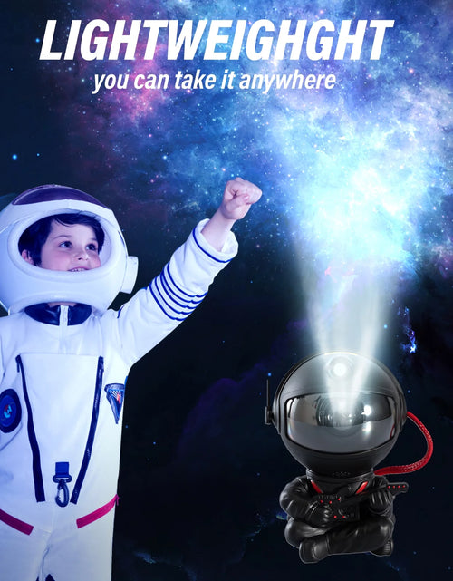 Load image into Gallery viewer, Astronaut Galaxy Projector, 8 Nebula Effects Galaxy Star Projector with Smare Remote Control, 360° Rotation Night Light for Valentines Day Gift/Birthday Gifts for Family, Friends
