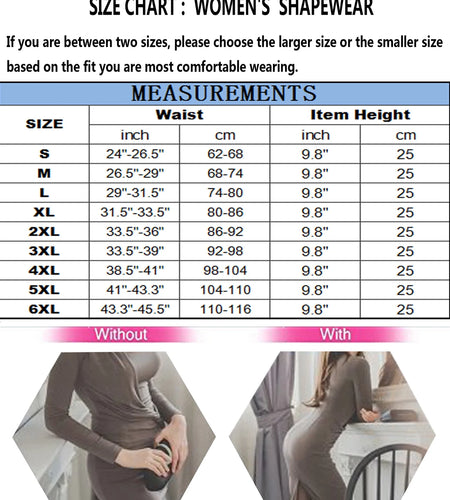 Women Ultra Firm Control Shapewear Waist Trainer Body Shaper Fat Burner Fitness Workout Weight Loss Cincher Corset plus Size