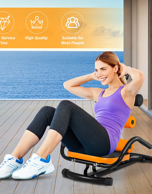 Load image into Gallery viewer, Core Ab Trainer Bench Abdominal Stomach Exerciser Workout Gym Fitness Machine
