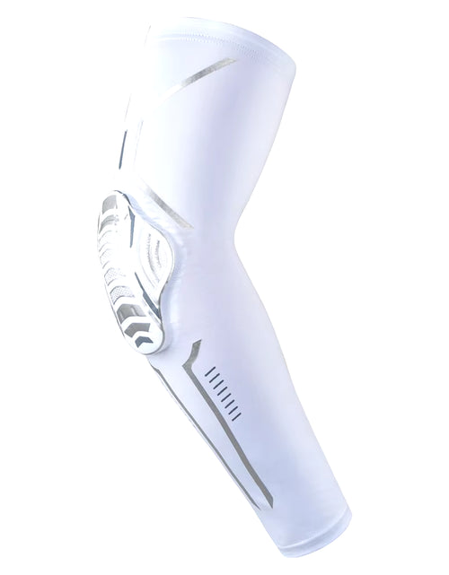 Load image into Gallery viewer, 1Pc Sports Arm Guard Crashproof Compression Sleeves Elbow Protective Pad UV Protection Hand Cover for Running Fishing Cycling
