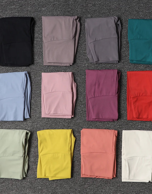 Load image into Gallery viewer, Nylon Gym Yoga Pants Women Leggings for Fitness High Waist Long Pants Women Hip Push up Tights Women Clothing 2 Types
