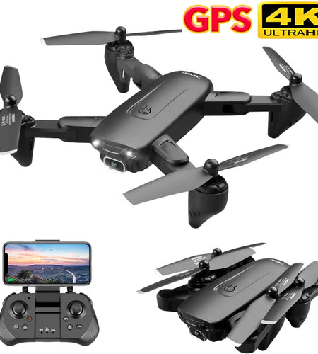 F6 GPS Drone 4K Camera HD FPV Drones with Follow Me Wifi Optical Flow Foldable RC Quadcopter Professional Dron Toys